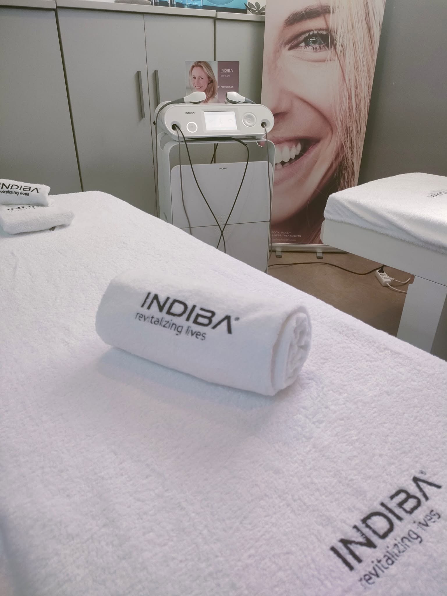 Sala de tratamentos da Mais Estética Lagos